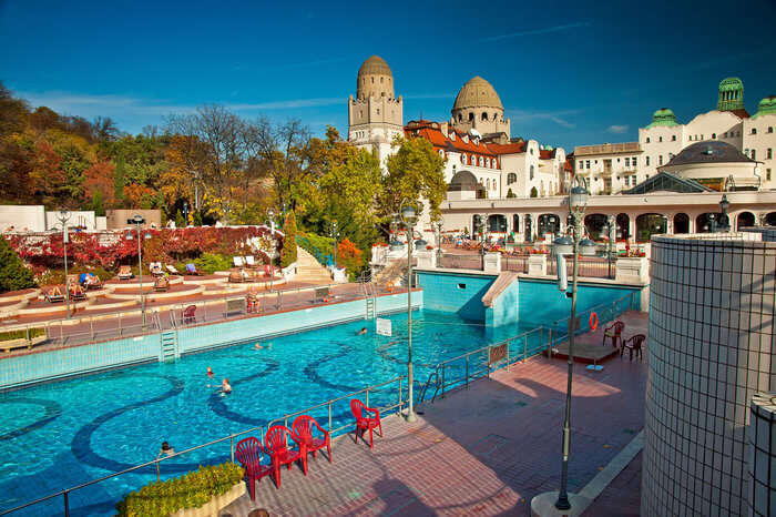 gellert pool in Budapest