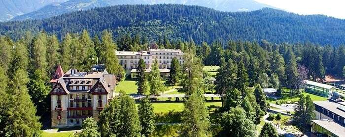 Waldhaus Flims hotel in Switzerland