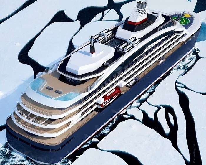 first icebreaker luxury cruise 