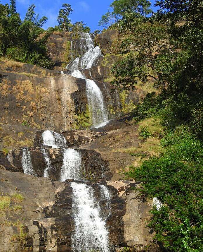 waterfall in munnar