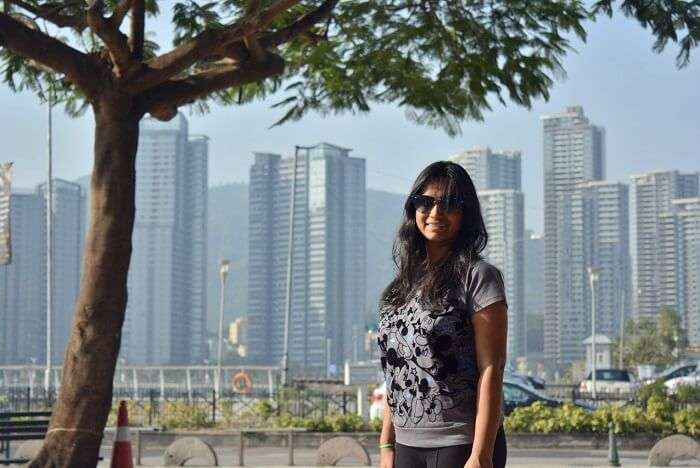 isha aggarwal hong kong family trip: isha sister in law in hong kong