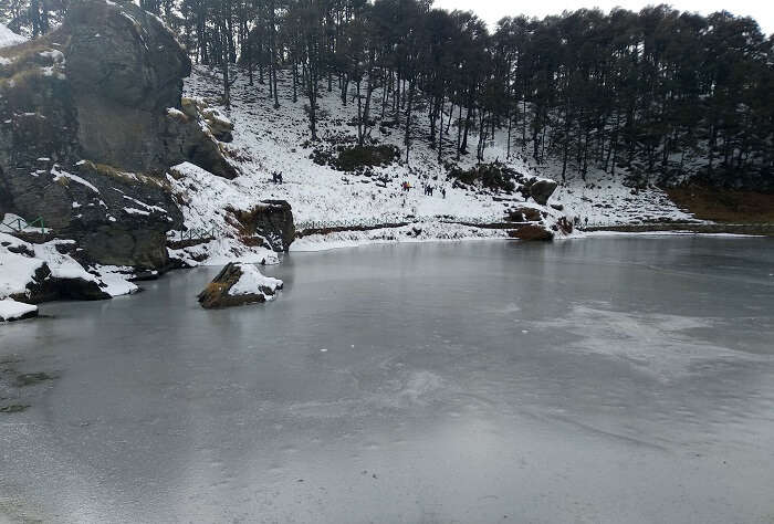 frozen serolsar lake