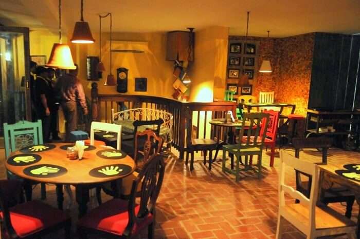 dine at the quirky Imperfecto, Hauz Khas