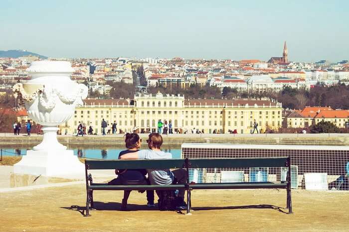 Couple In Vienna, Austria