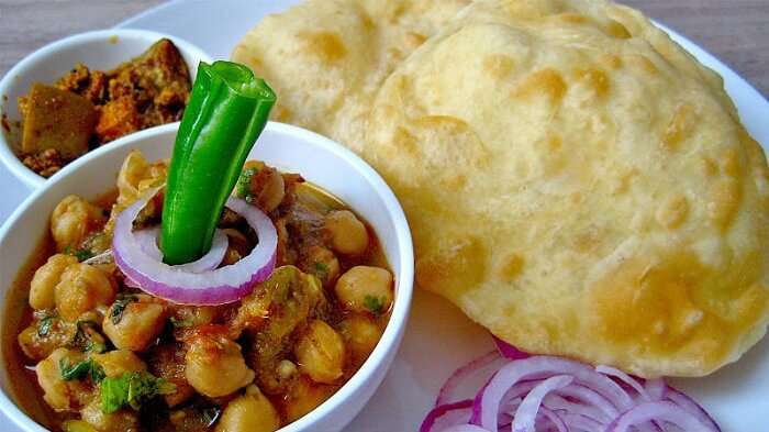 chole bhature in delhi