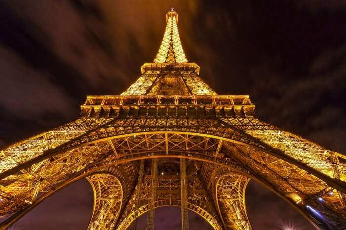 Eiffel Tower at night