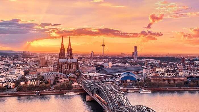 Beautiful city in Germany