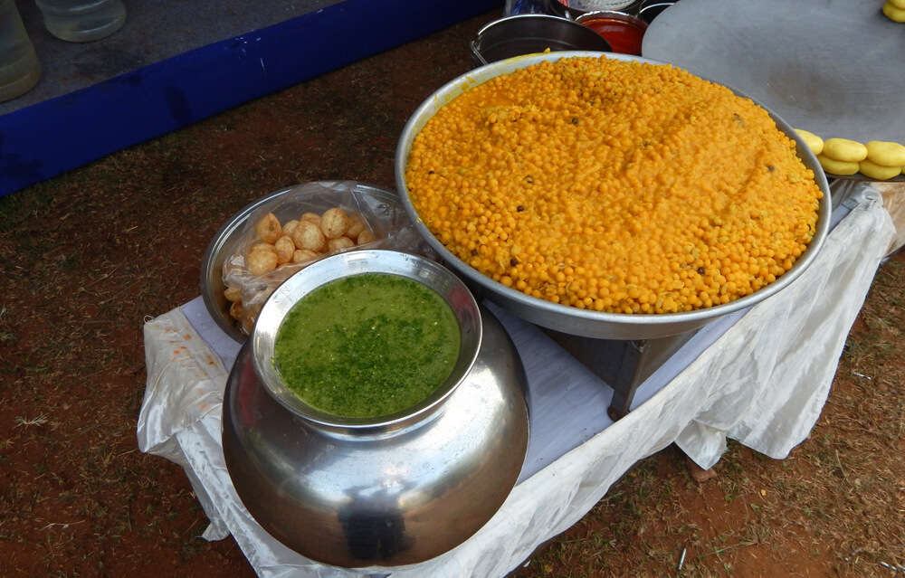 Golgappe street food chennai