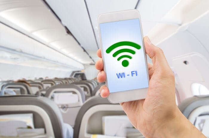 providing wifi on flight