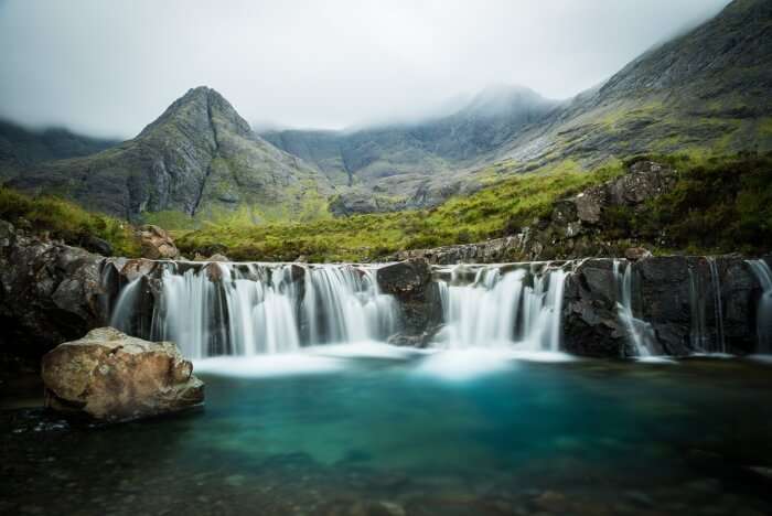 Waterfall in Scotland