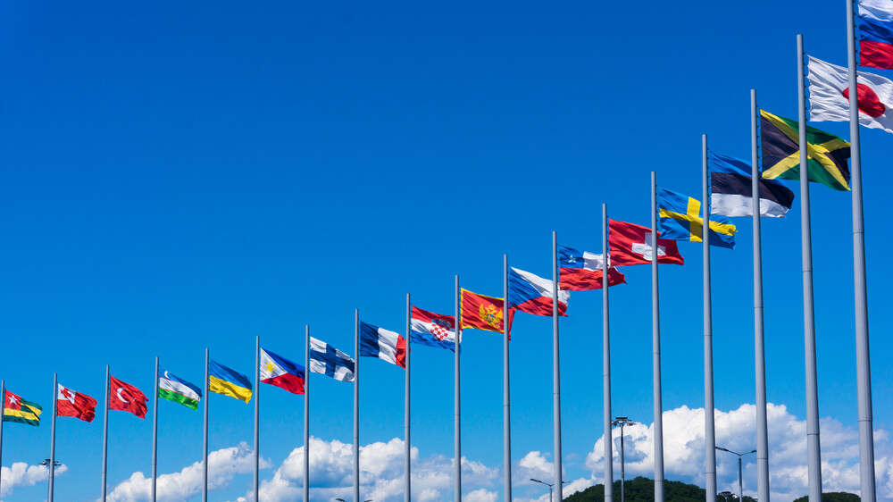 flags of many countries