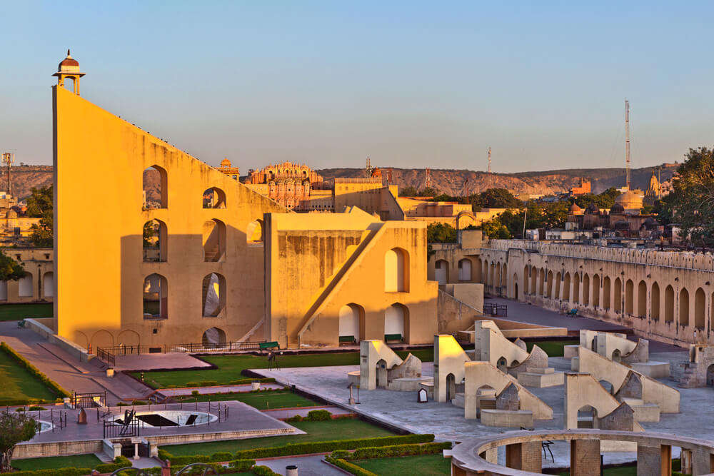 jantar mantar during sunset