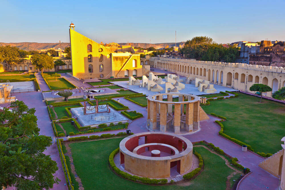 the premises of Jantar mantar