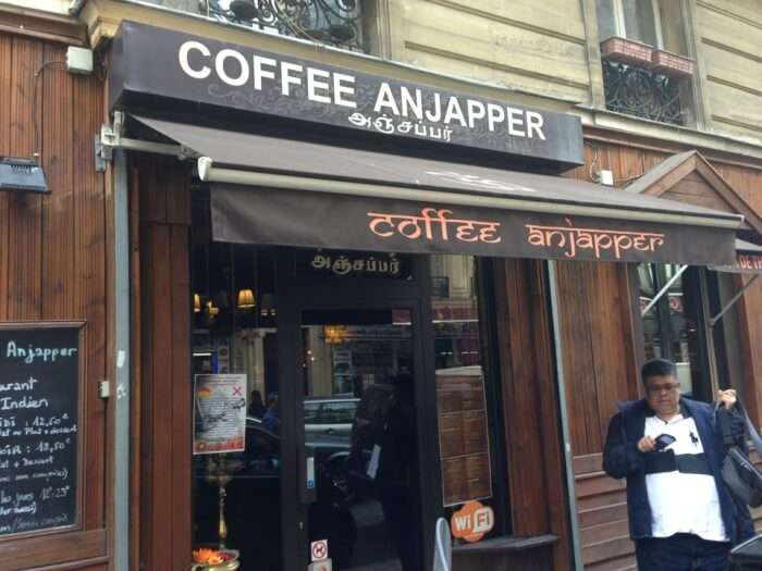 Coffee Anjapar in Paris