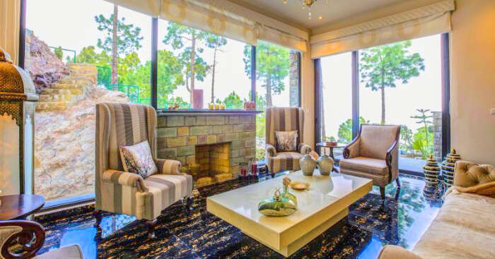 a luxurious cottage
