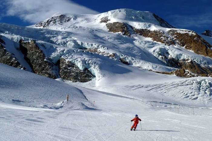 Go summer skiing in Saas Fee, Switzerland