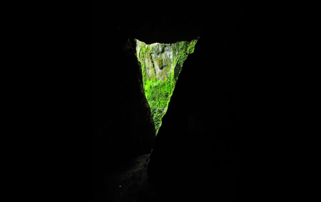 a view from the cave 