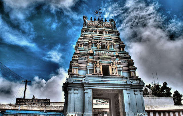 a beautiful temple