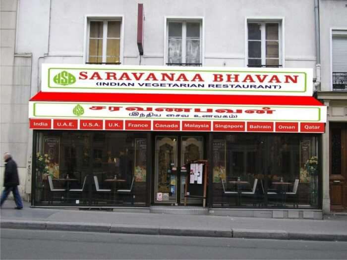 Saravana Bhavan in Paris