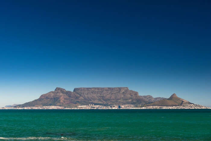 Table Mountain in South Africa