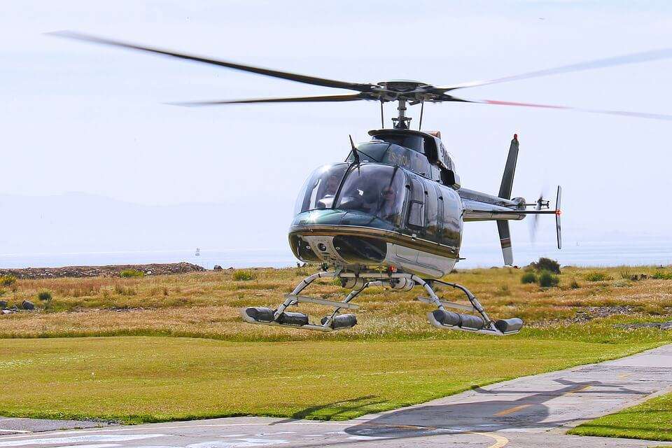 helicopter landing