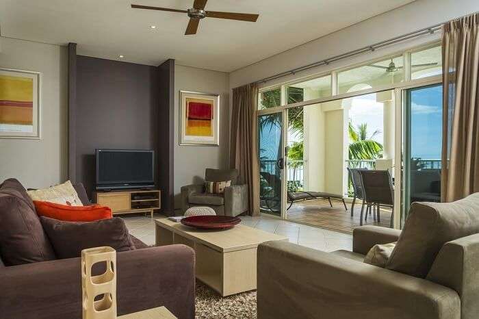 room of Sea Change Beachfront Apartments