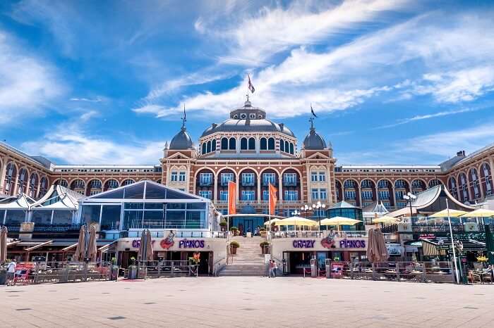 Scheveningen beach resort celebrations