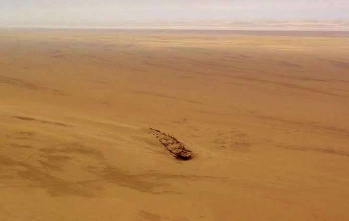 Shipwreck lodge in Namibia
