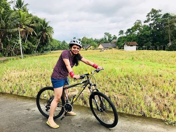 Cycling tour in Bali