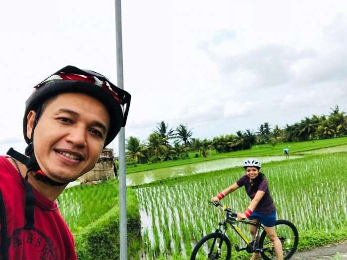 Cycling tour in Bali
