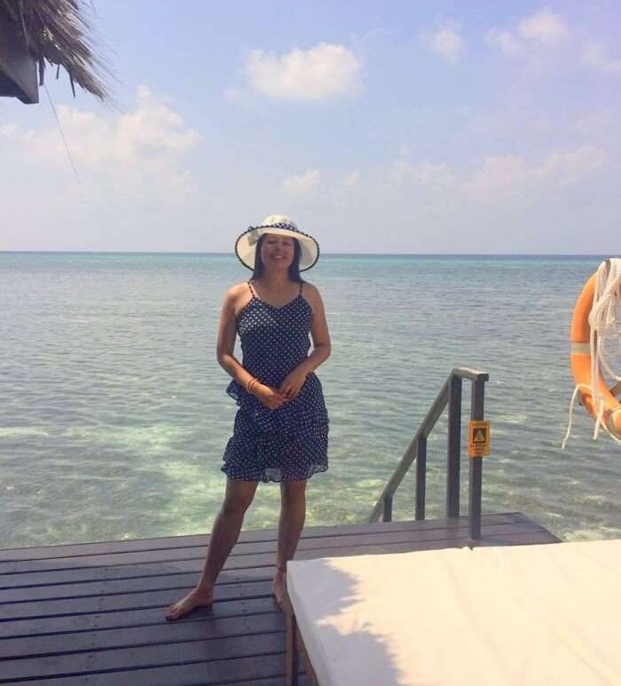 sushmita maldives honeymoon: watersports