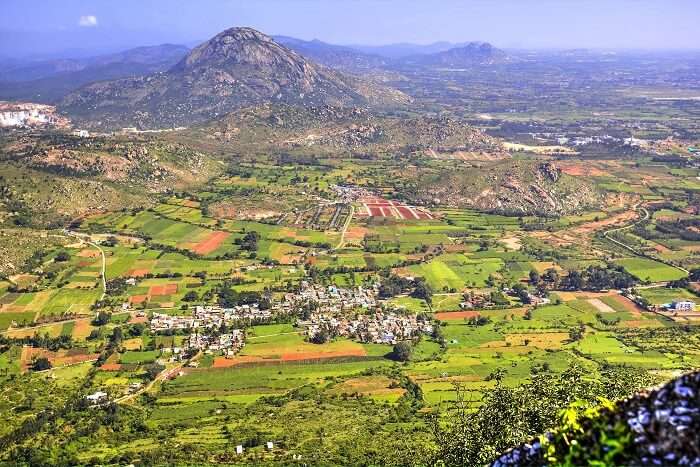 Nandi Hills, among the places to visit near Bangalore in summer.