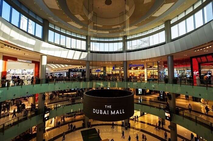 dubai mall inside