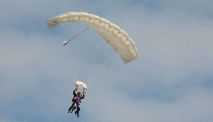 Parachute in Texel