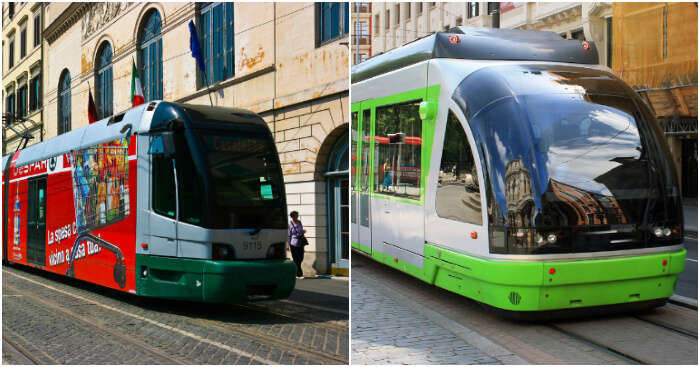 Public transport in Italy and Spain