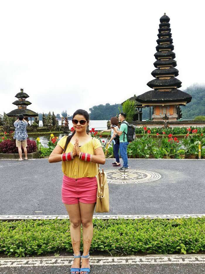 Traveler in Bali