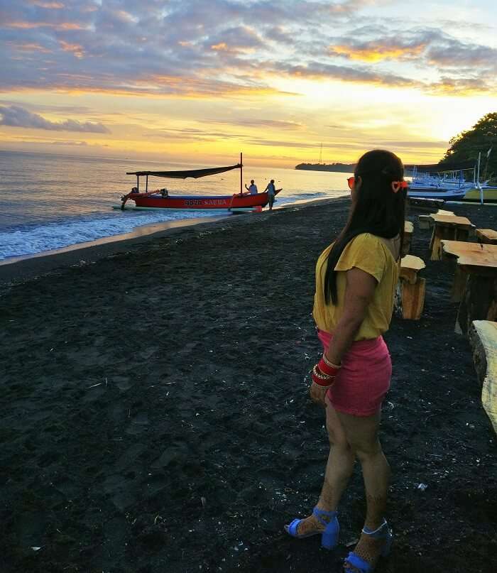 Female traveler in Bali