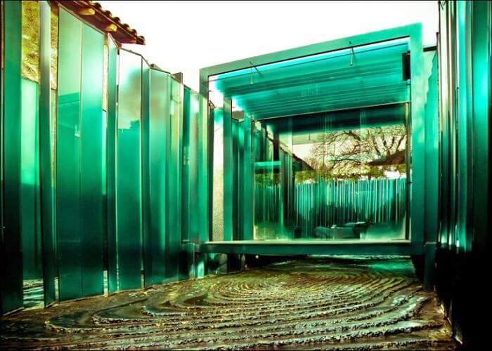 Look at the first glass hotel in Spain