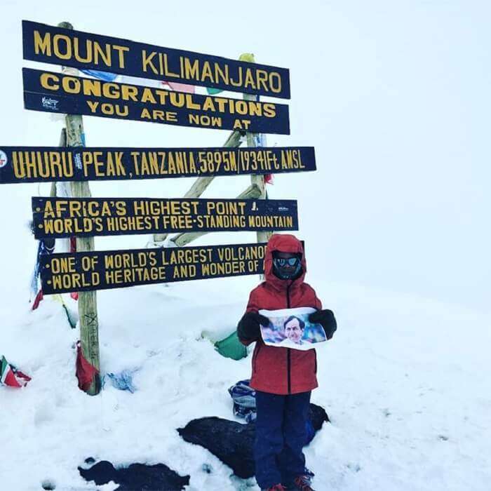 7-Year-Old Boy From Hyderabad Climbed Mount Kilimanjaro