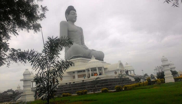 Buddha statue in the city