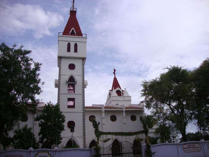 a beautiful church in in Coimbatore