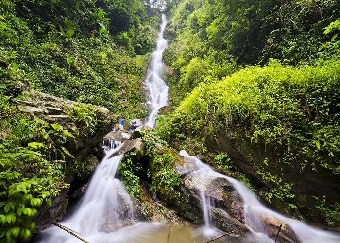 Frolic in the waters of Kanchenjunga Waterfalls