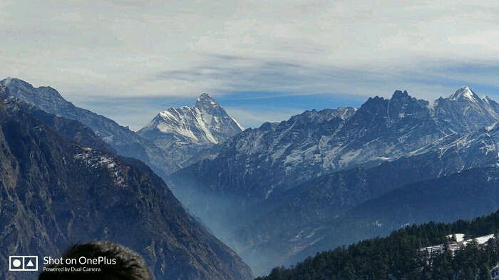 himalayan view from uttarakhand