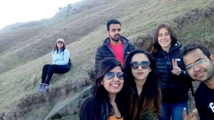friends on a trip to khajjiar