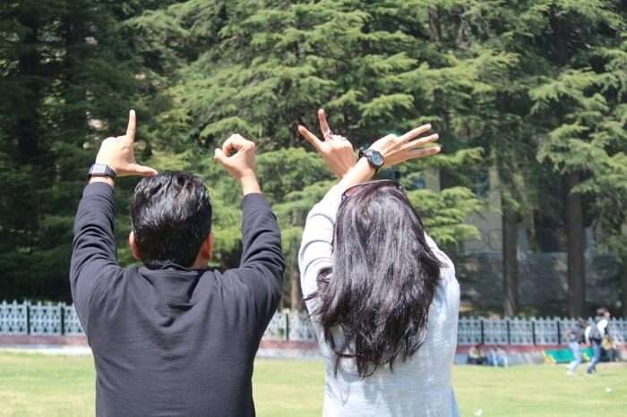 friends on a trip to khajjiar dalhousie