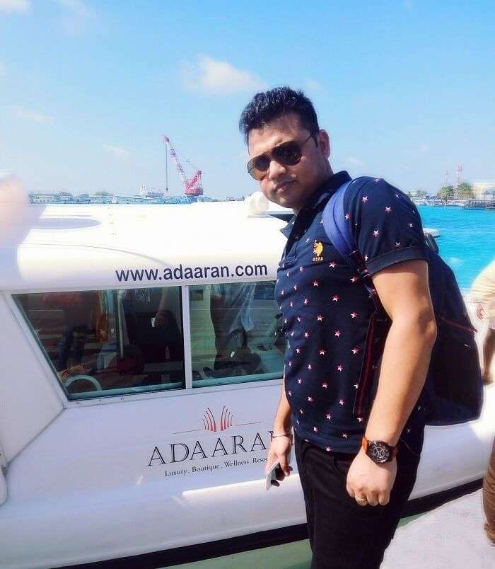 romantic trip to adaaran resort