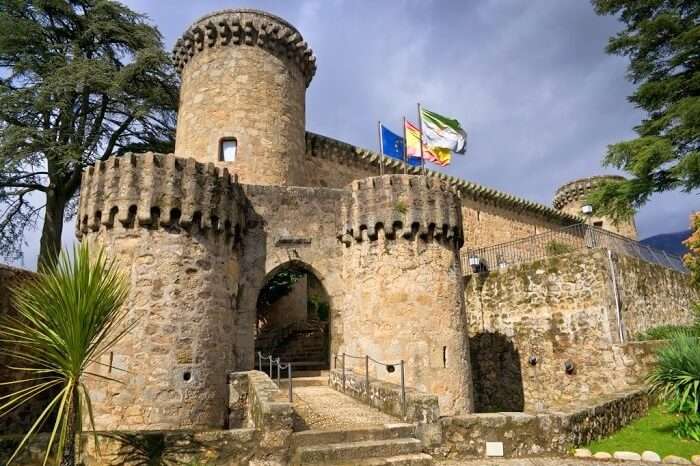 Jarandilla castle in spain