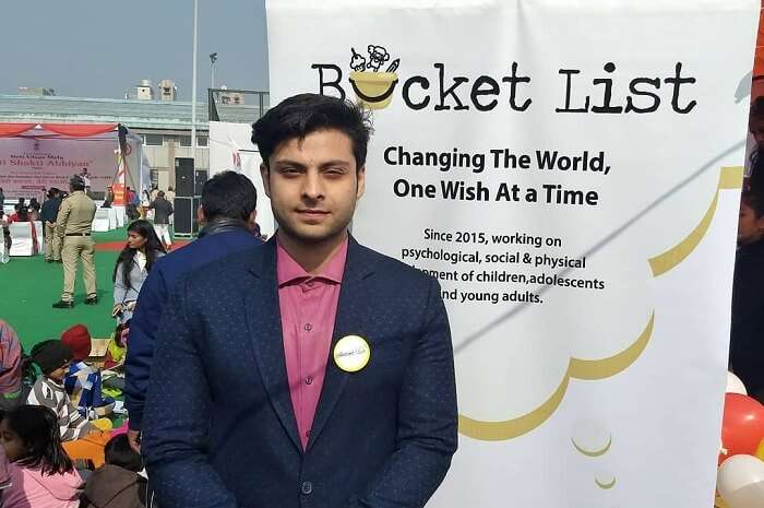 A picture of Saif Ullah Khan who is the project lead of Bucket List
