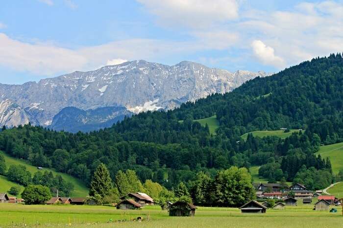 bavarian alps