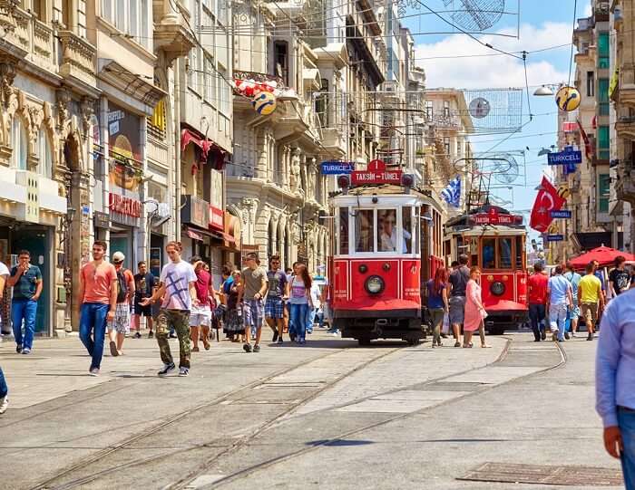 explore the istiklal avenue